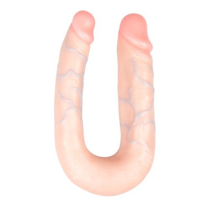 Afbeelding van 13 Cm dubbele dildo van het merk Easytoys Dildo Collection