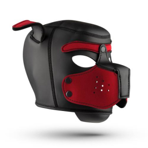 Afbeelding van Hondenmasker - Zwart/Rood van het merk Easytoys Online Only