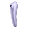 Afbeelding van Satisfyer Dual Pleasure Luchtdrukvibrator - Mauve van het merk Satisfyer