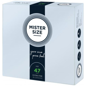 Afbeelding van MISTER.SIZE 47 mm Condooms 36 stuks van het merk Mister Size