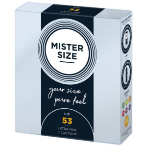 Afbeelding van MISTER.SIZE 53 mm Condooms 3 stuks van het merk Mister Size