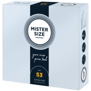 Afbeelding van MISTER.SIZE 53 mm Condooms 36 stuks van het merk Mister Size