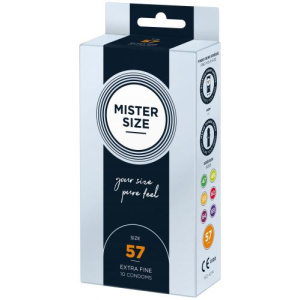 Afbeelding van MISTER.SIZE 57 mm Condooms 10 stuks van het merk Mister Size