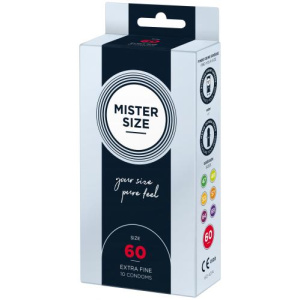 Afbeelding van MISTER.SIZE 60 mm Condooms 10 stuks van het merk Mister Size