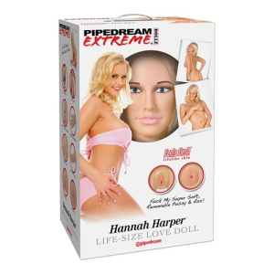 Afbeelding van Opblaaspop blond Hannah van het merk Pipedream Extreme