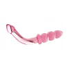 Afbeelding van Hamsa Glazen G-Spot/P-Spot Dildo - Roze van het merk Prisms Erotic Glass