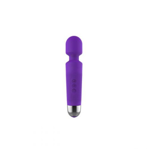 Afbeelding van Mini Halo Wand Vibrator Draadloos - Paars van het merk Voodoo