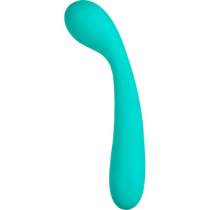 Afbeelding van G-Spot Slim Dual Flexibele Vibrator - Groenblauw van het merk Cloud 9