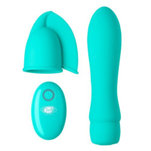 Afbeelding van Power Touch Plus II Bullet Vibrator - Groenblauw van het merk Cloud 9