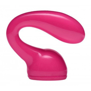 Afbeelding van Roze G-spot/P-spot opzetstuk wandvibrator van het merk Wand Essentials