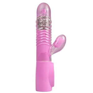 Afbeelding van Stotende vibrator met kralen - Roze van het merk Trinity Vibes